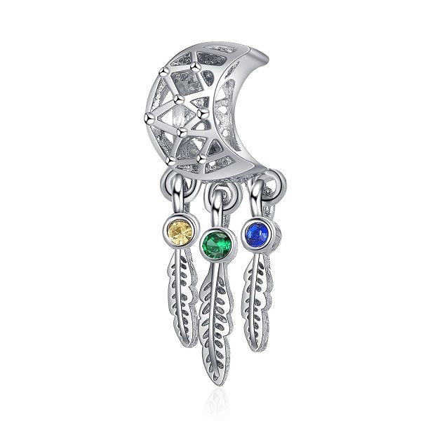 fits pandora bracelets 20pcs moon & dream catcher crystal dangle silver charms fits pandora charms bracelet beads for jewelry making 925 ste, Black
fits pandora bracelets 20pcs moon & dream catcher crystal dangle silver charms fits pandora charms bracelet beads for jewelry making 925 ste, Black