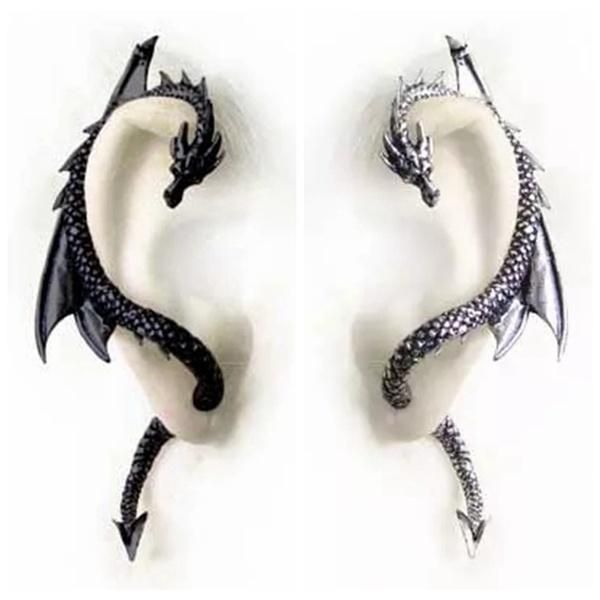 hoop & huggie 1pc nordic punk dragon snake styling winding bending stud earrings for women men ear, Golden;silver
hoop & huggie 1pc nordic punk dragon snake styling winding bending stud earrings for women men ear, Golden;silver