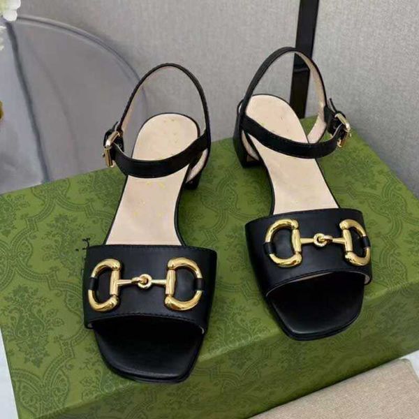 summer women's sandals simple and fashionable mid-heel thick with a word buckle fairy style rome beautiful designer office ladies shoes, Black
summer women's sandals simple and fashionable mid-heel thick with a word buckle fairy style rome beautiful designer office ladies shoes, Black