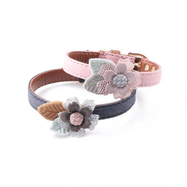 small dog collar charm flower pattern cat safety adjustable collier pour chien puppy accessories collars & leashes
small dog collar charm flower pattern cat safety adjustable collier pour chien puppy accessories collars & leashes