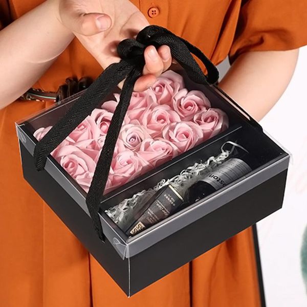 1pc flower gift box rose chocolate for girlfriend's birthday valentine's day candy wedding party favors wrap
1pc flower gift box rose chocolate for girlfriend's birthday valentine's day candy wedding party favors wrap