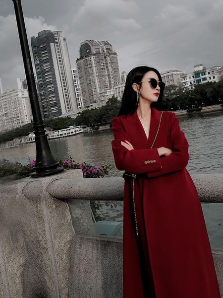 women's wool & blends zk1743 fashion women coats jackets 2021 runway luxury european design party style clothing, Black
women's wool & blends zk1743 fashion women coats jackets 2021 runway luxury european design party style clothing, Black