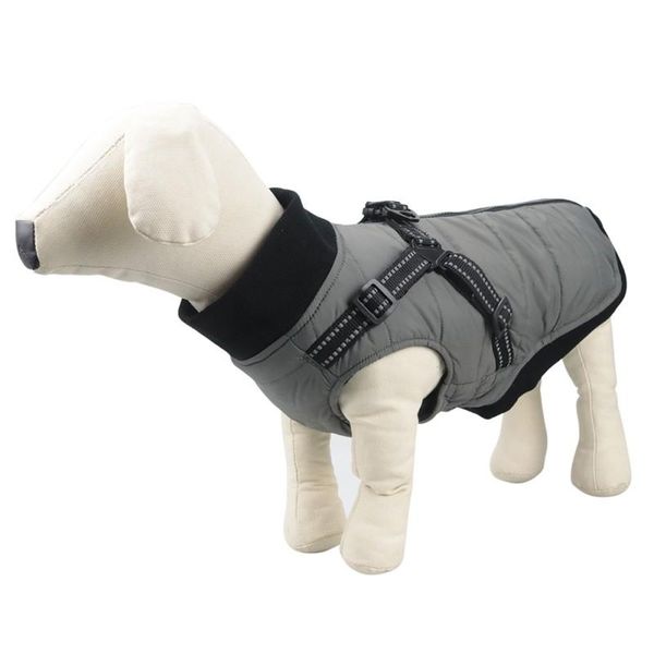 dog apparel pet cotton coat dog's chest back integrated thickened quilted soft knitted collar vest gear zipper
dog apparel pet cotton coat dog's chest back integrated thickened quilted soft knitted collar vest gear zipper