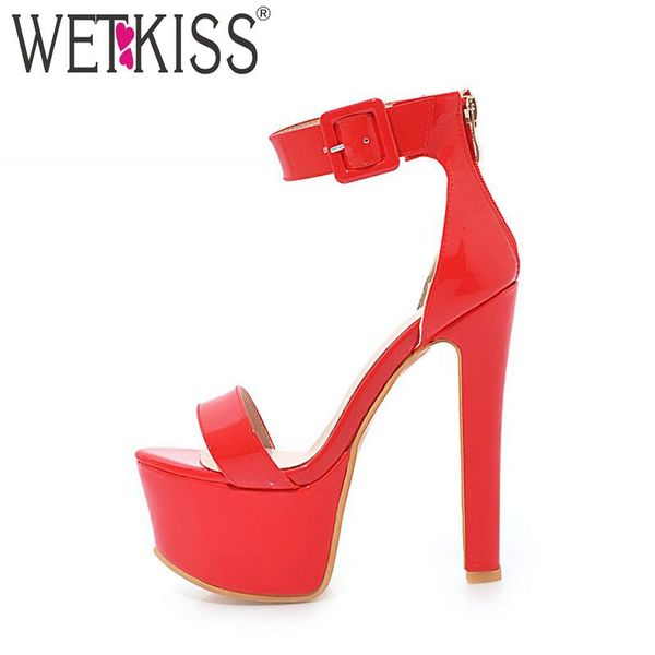 big size 48 2021 super high heels summer women sandals platform shoes pu footwear ankle strap party fashion ladies dress, Black
big size 48 2021 super high heels summer women sandals platform shoes pu footwear ankle strap party fashion ladies dress, Black