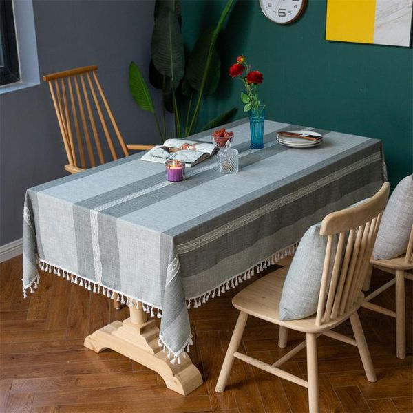 table cloth striated cotton linen tablecloth, tassels rectangle festival dust-proof cover,for dinning tea tabledecoration
table cloth striated cotton linen tablecloth, tassels rectangle festival dust-proof cover,for dinning tea tabledecoration