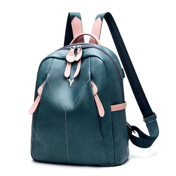 outdoor bags fashion soft leather women backpack school for teenagers girls preppy style student female rucksack
outdoor bags fashion soft leather women backpack school for teenagers girls preppy style student female rucksack