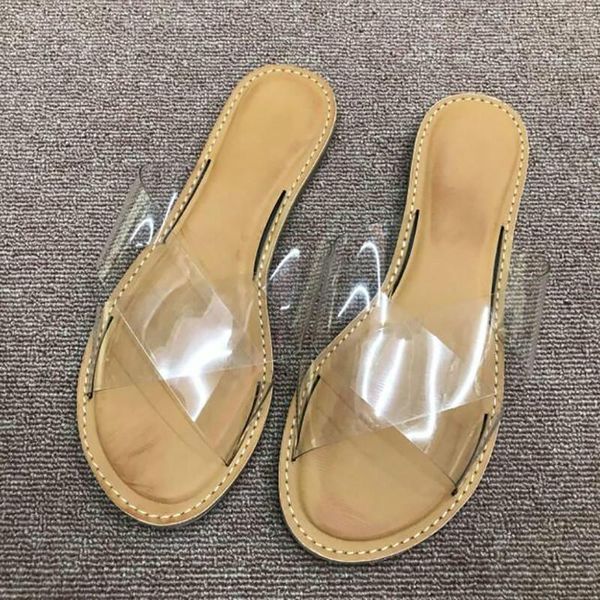 slippers summer women pvc slipper shoes 2021 ladies slides transparent color plastic cross flat comfortable female big size, Black
slippers summer women pvc slipper shoes 2021 ladies slides transparent color plastic cross flat comfortable female big size, Black