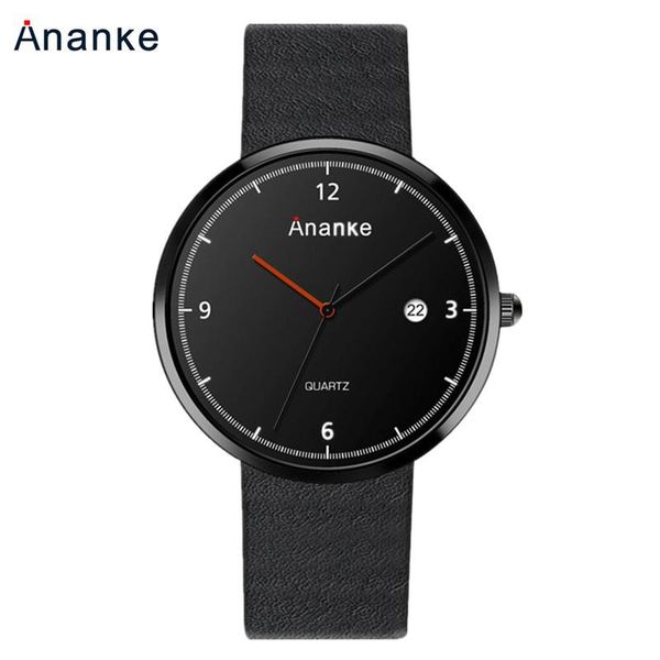 wristwatches quartz men watch ananke men's fashion casual leather calendar sports relogio masculino luxury military relojes, Slivery;brown
wristwatches quartz men watch ananke men's fashion casual leather calendar sports relogio masculino luxury military relojes, Slivery;brown