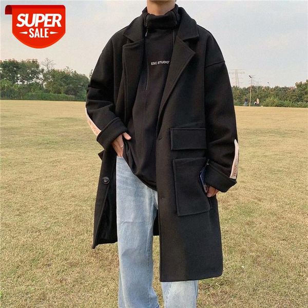 yemi style | woolen coat men's mid-length windbreaker jacket korean trend loose #bv2q, Black;brown
yemi style | woolen coat men's mid-length windbreaker jacket korean trend loose #bv2q, Black;brown
