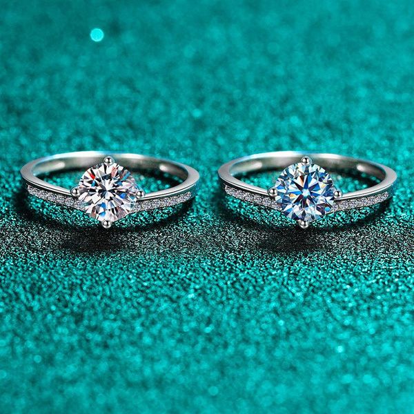 cluster rings inbeaut 925 silver round excellent cut 1 ct blue moissanite princess ring pass diamond test d color for women, Golden;silver
cluster rings inbeaut 925 silver round excellent cut 1 ct blue moissanite princess ring pass diamond test d color for women, Golden;silver