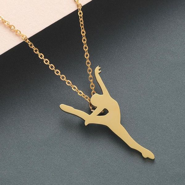 pendant necklaces fashion ballerina ballet for women stainless steel statement jewelry dance dancer girls necklace elegant gift, Silver
pendant necklaces fashion ballerina ballet for women stainless steel statement jewelry dance dancer girls necklace elegant gift, Silver