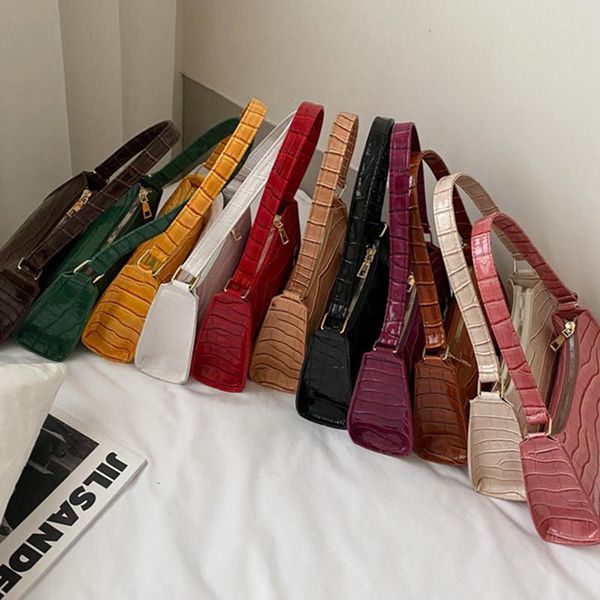 crocodile pattern pu leather handbag female shoulder bag fashion ladies armpit retro casual women tote evening bags
crocodile pattern pu leather handbag female shoulder bag fashion ladies armpit retro casual women tote evening bags