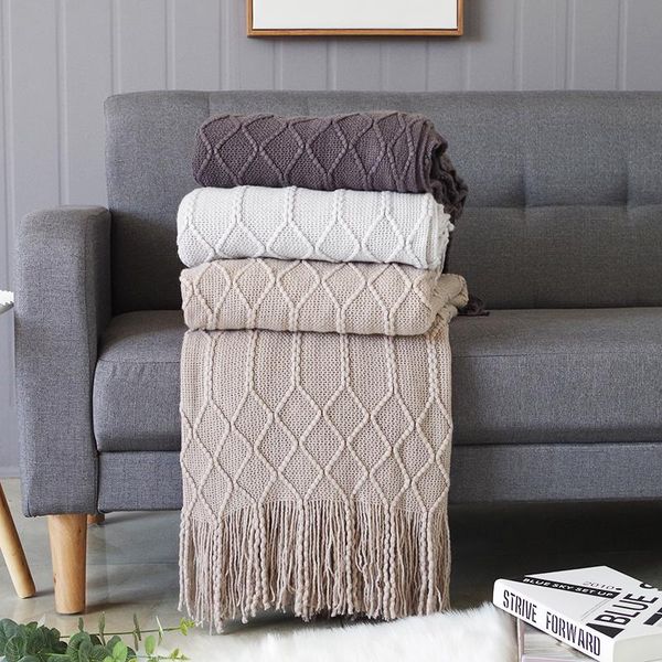 blankets solid color plaids throw blanket for sofa cover towel knitted nap with tassels tablecloth tapestry home bed decoration
blankets solid color plaids throw blanket for sofa cover towel knitted nap with tassels tablecloth tapestry home bed decoration