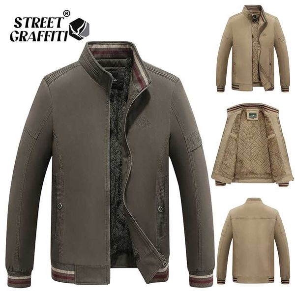 men winter casual thick warm jackets autumn fashion vintage coats chaqueta outwear jacket male 211214, Black;brown
men winter casual thick warm jackets autumn fashion vintage coats chaqueta outwear jacket male 211214, Black;brown