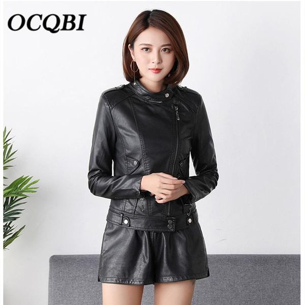 black jacket bomber motorcycle pu outwear ladies coats fashion slim short korean style women's jackets, Black;brown
black jacket bomber motorcycle pu outwear ladies coats fashion slim short korean style women's jackets, Black;brown