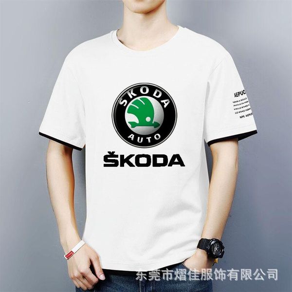 men's t-shirts 2021skoda summer short sleeve t-shirt cotton comfortable color contrast casual sport, White;black
men's t-shirts 2021skoda summer short sleeve t-shirt cotton comfortable color contrast casual sport, White;black