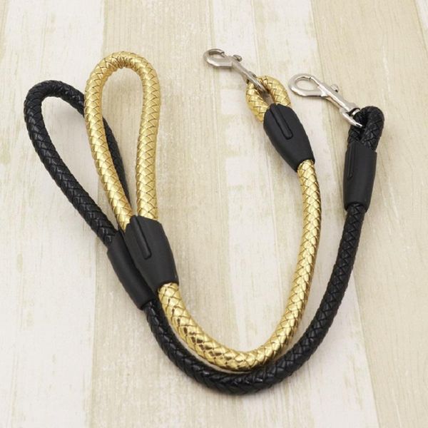 dog collars & leashes pu leather weave medium and large leash short traction round rope big chain prevent strain pet lead for dogs
dog collars & leashes pu leather weave medium and large leash short traction round rope big chain prevent strain pet lead for dogs