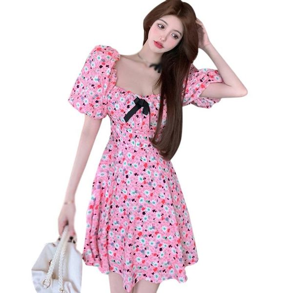 casual dresses daxin dress floral french retro square neck bubble sleeve summer short women's vestidos femme vestido de mujer, Black;gray
casual dresses daxin dress floral french retro square neck bubble sleeve summer short women's vestidos femme vestido de mujer, Black;gray