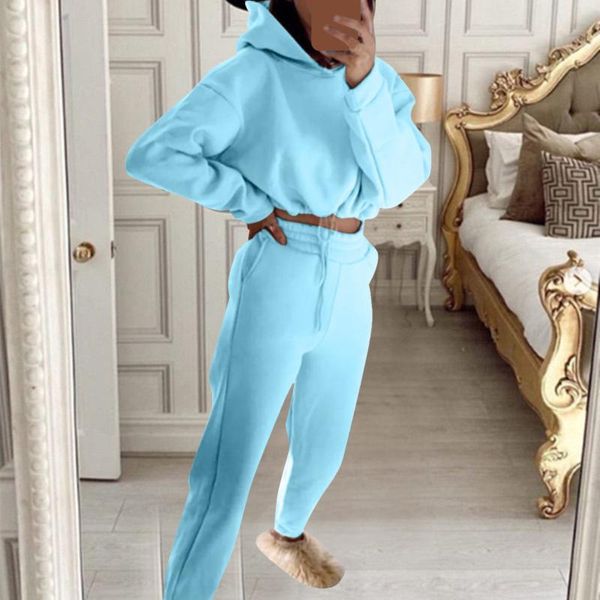 women's two piece pants women sets autumn casual solid color long sleeved hoodie trousers sweatershirt sports suit female pieces hoodie, White
women's two piece pants women sets autumn casual solid color long sleeved hoodie trousers sweatershirt sports suit female pieces hoodie, White