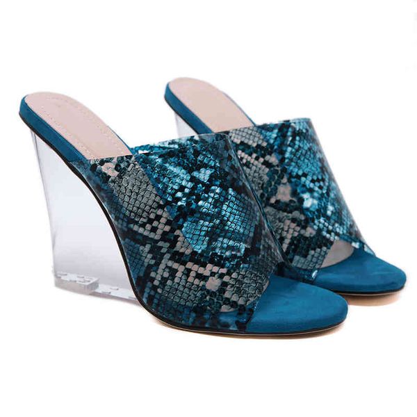 sandals summer transparent pvc snake pattern crystal wedge women's slippers 11cm high heels muller shoes simple slides x0yq, Black
sandals summer transparent pvc snake pattern crystal wedge women's slippers 11cm high heels muller shoes simple slides x0yq, Black