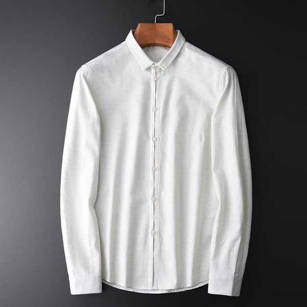 men's casual shirts 100% cotton men hight quality flower yarn long sleeve man spring and autumn fashion slim mens 4xl, White;black
men's casual shirts 100% cotton men hight quality flower yarn long sleeve man spring and autumn fashion slim mens 4xl, White;black