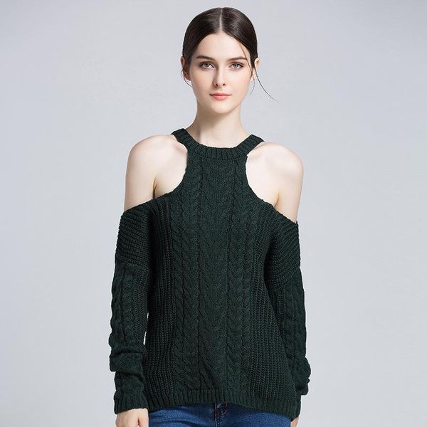 women's sweaters 2021 fashion shoulder off women sweater solid long sleeve round neck pullover knit top, White;black
women's sweaters 2021 fashion shoulder off women sweater solid long sleeve round neck pullover knit top, White;black