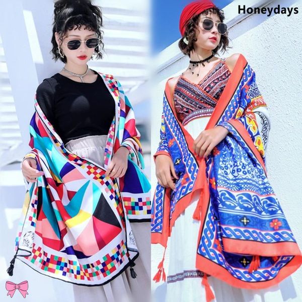 scarves 90x180cm ethnic style shawl bikini bathing swimwear cover up sarong wraps scarf pareo beach women print large pareos bufanda, Blue;gray
scarves 90x180cm ethnic style shawl bikini bathing swimwear cover up sarong wraps scarf pareo beach women print large pareos bufanda, Blue;gray