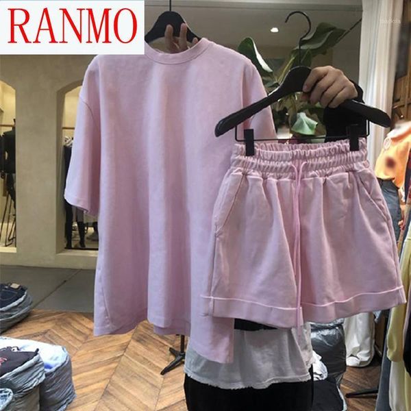 spring summer 2pieces sets short sleeve o-neck causal t shirts + lace up high waist shorts korean outfits 6f864 women's tracksuits, Gray
spring summer 2pieces sets short sleeve o-neck causal t shirts + lace up high waist shorts korean outfits 6f864 women's tracksuits, Gray
