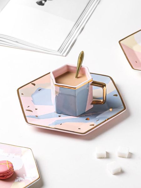 mugs coffee cup and dish set european style small luxury exquisite high grade ins ceramic home afternoon tea mug
mugs coffee cup and dish set european style small luxury exquisite high grade ins ceramic home afternoon tea mug