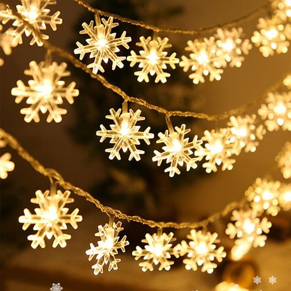 strings 1.5/3/6m snowflake christmas led string lights fairy festoon light garland 2022 year decorations for home
strings 1.5/3/6m snowflake christmas led string lights fairy festoon light garland 2022 year decorations for home