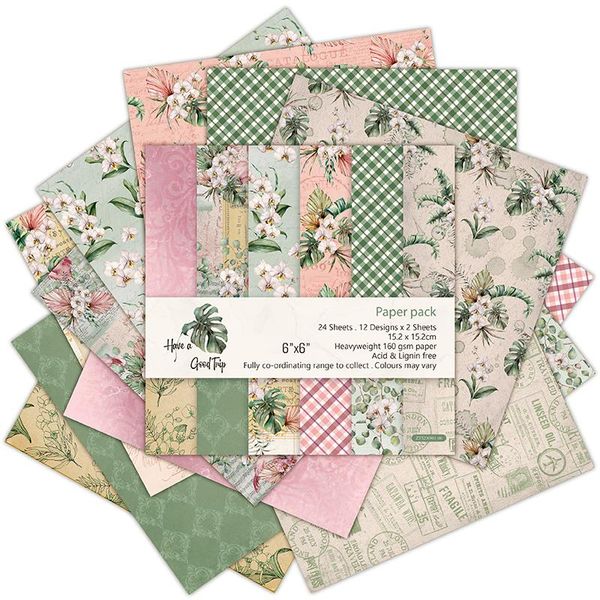 other arts and crafts 24 sheets 6"x6"the have a good trip pattern creative scrapbooking paper pack handmadecraft craft background
other arts and crafts 24 sheets 6"x6"the have a good trip pattern creative scrapbooking paper pack handmadecraft craft background