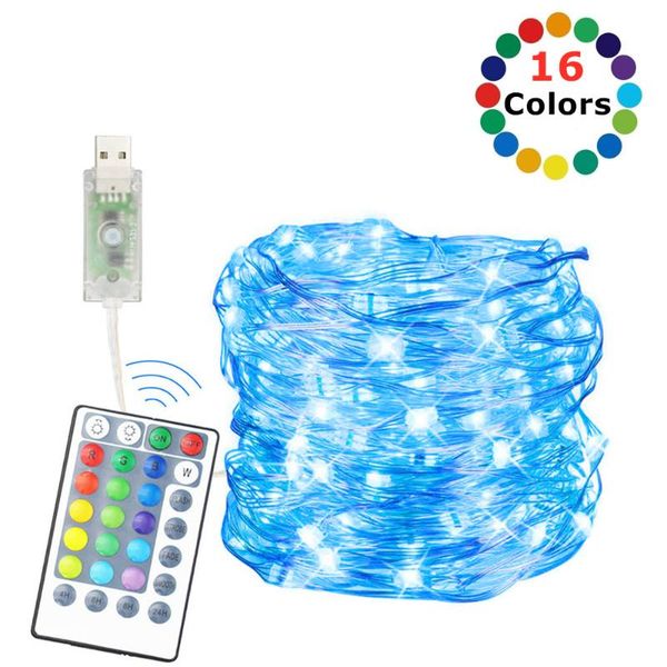 strings rgb 16 colors led string lights usb waterproof fairy garland with remote for christmas wedding holiday party decoration etc.
strings rgb 16 colors led string lights usb waterproof fairy garland with remote for christmas wedding holiday party decoration etc.