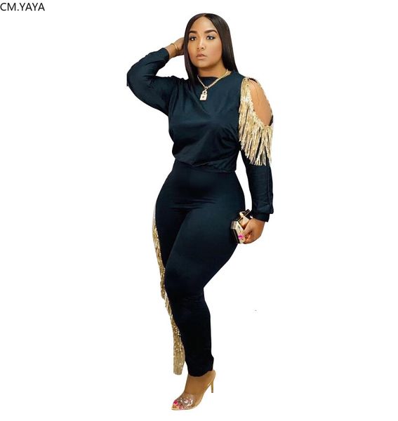 women's two piece pants autumn winter set tracksuit o neck full sleeve suit tassel casual night club outfits m5124 6gnd, White
women's two piece pants autumn winter set tracksuit o neck full sleeve suit tassel casual night club outfits m5124 6gnd, White