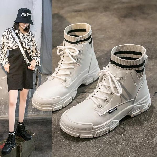 boots women's autumn and winter warm fashion shoes thick-soled increased locomotive short, Black
boots women's autumn and winter warm fashion shoes thick-soled increased locomotive short, Black