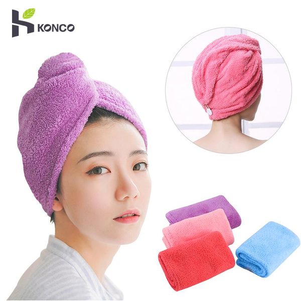 shower caps konco women quick-drying hair cap bathroom super absorbent thicker microfiber bath towel dry salon
shower caps konco women quick-drying hair cap bathroom super absorbent thicker microfiber bath towel dry salon