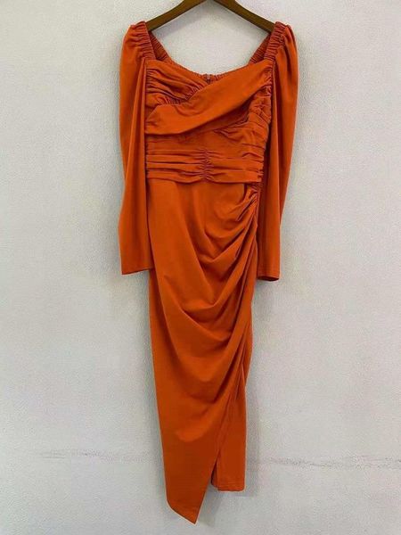 casual dresses 100%cotton dress 2021 autumn style women square collar pleated patchwork long sleeve midi brown black grey yellow, Black;gray
casual dresses 100%cotton dress 2021 autumn style women square collar pleated patchwork long sleeve midi brown black grey yellow, Black;gray