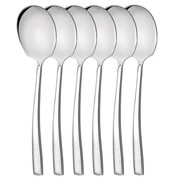 spoons 6pcs premium stainless steel serving spoon set for catering, large utensils buffet restaurant supplies
spoons 6pcs premium stainless steel serving spoon set for catering, large utensils buffet restaurant supplies