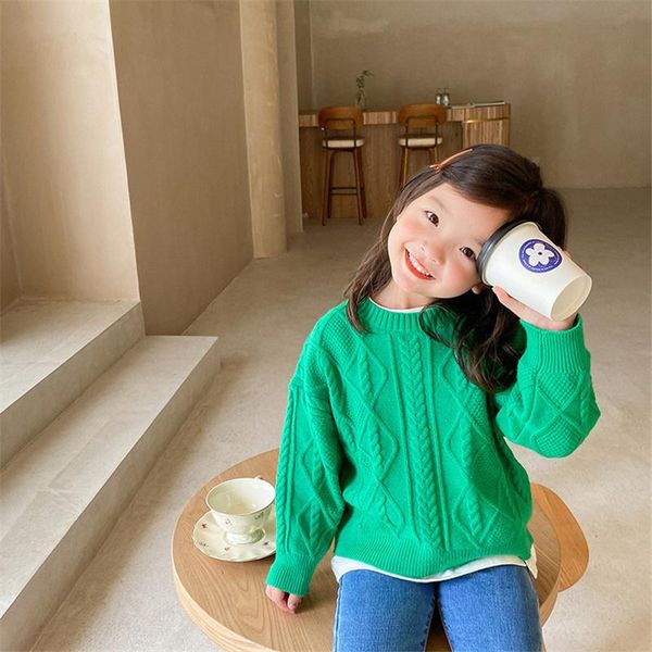 pullover autumn winter fashion girls solid color temperament sweaters 2021 toddler girl soft loose warm knitted, Blue
pullover autumn winter fashion girls solid color temperament sweaters 2021 toddler girl soft loose warm knitted, Blue