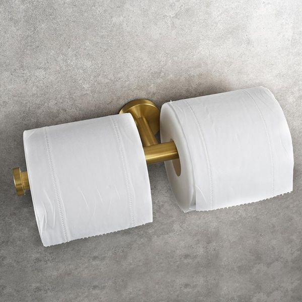toilet paper holders simple double bathroom holder sus304 stainless steel,brushed gold/black/chrome/brushed steel
toilet paper holders simple double bathroom holder sus304 stainless steel,brushed gold/black/chrome/brushed steel