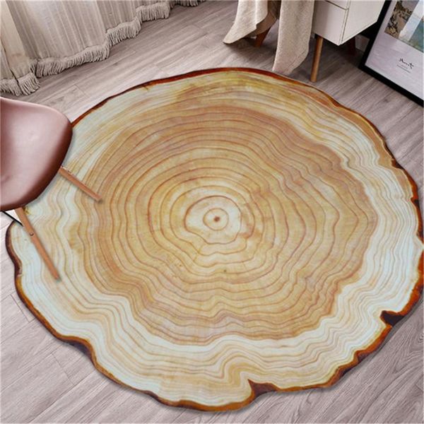 carpets creative round wood rugs living room bedroom pile growth ring mat 3d printing kitchen bathroom non-slip carpet
carpets creative round wood rugs living room bedroom pile growth ring mat 3d printing kitchen bathroom non-slip carpet