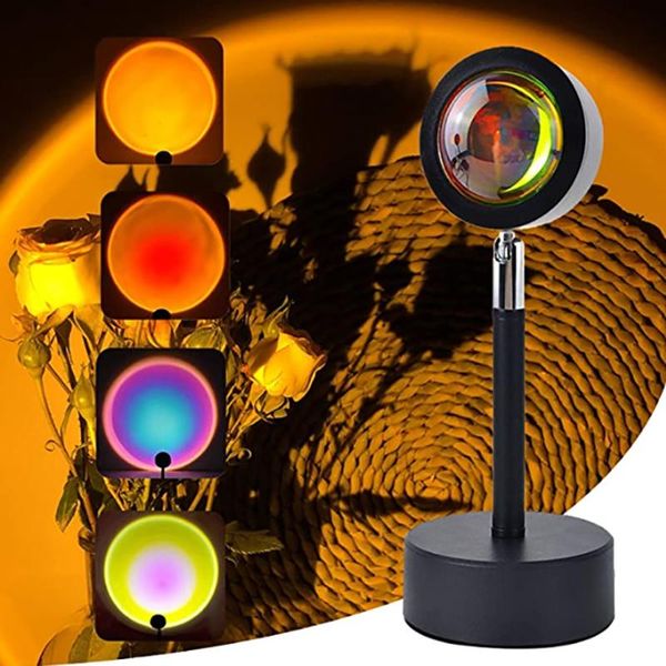night lights sunset rainbow projection lamp red sun projector light for bedroom coffee store wall decoration lighting usb charging
night lights sunset rainbow projection lamp red sun projector light for bedroom coffee store wall decoration lighting usb charging
