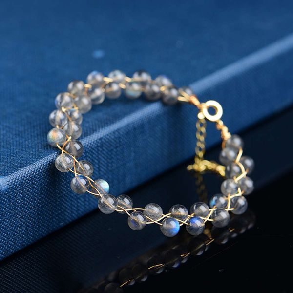 natural moonstone 14k gold bracelet grey korean version small fresh elongated stone ornament, Black
natural moonstone 14k gold bracelet grey korean version small fresh elongated stone ornament, Black