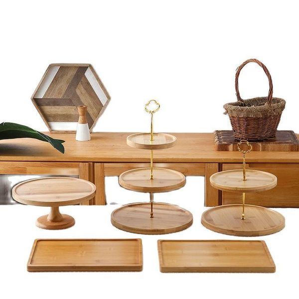 dishes & plates wood fruit plate three-layer cake candy dessert multi-layer tray afternoon tea snack stand household
dishes & plates wood fruit plate three-layer cake candy dessert multi-layer tray afternoon tea snack stand household