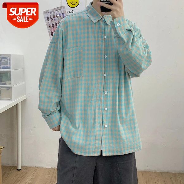 2020 men's lattice printing hawaiian shirt long sleeve student loose camisa masculina streetwear mens fashion shirts -3xl #qp3h, White;black
2020 men's lattice printing hawaiian shirt long sleeve student loose camisa masculina streetwear mens fashion shirts -3xl #qp3h, White;black