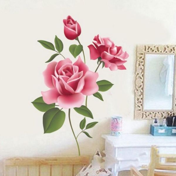 wall stickers stickers, beautiful rose flowers removable decals for bedroom living room decoration
wall stickers stickers, beautiful rose flowers removable decals for bedroom living room decoration