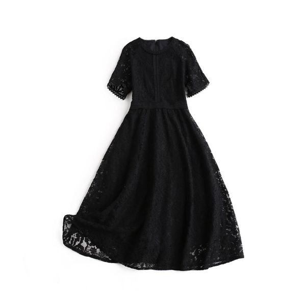 2019 spring and summer new women's square lace spell lace a word dress 210331, Black;gray
2019 spring and summer new women's square lace spell lace a word dress 210331, Black;gray
