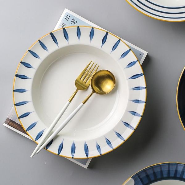 dishes & plates ceramic round dinner steak creative tableware set western fashion simply piatti natale household di50cj
dishes & plates ceramic round dinner steak creative tableware set western fashion simply piatti natale household di50cj