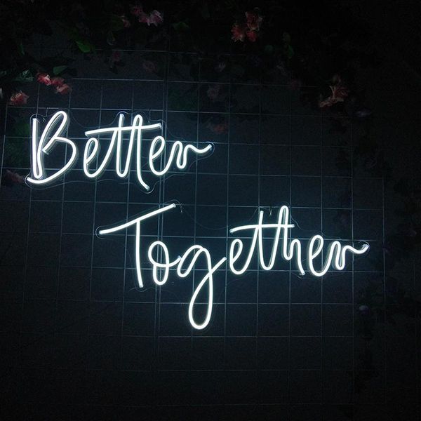 other lighting bulbs & tubes better together neon sign light custom letter flex led acrylic aesthetic room decor wall decoration ins party w
other lighting bulbs & tubes better together neon sign light custom letter flex led acrylic aesthetic room decor wall decoration ins party w