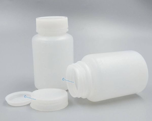 storage bottles & jars 10 pcs / lot 100ml white plastic sample counting tube vial lab container bottle with screw caps
storage bottles & jars 10 pcs / lot 100ml white plastic sample counting tube vial lab container bottle with screw caps