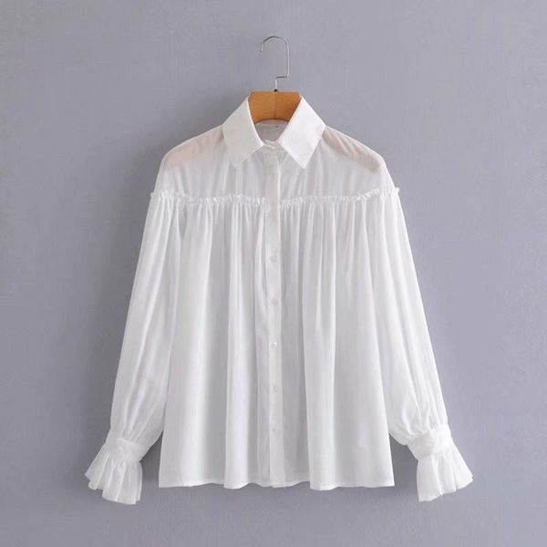women's blouses & shirts foreign trade 2021 european and american spring literature art small fresh lapel long sleeve white chiffon lac
women's blouses & shirts foreign trade 2021 european and american spring literature art small fresh lapel long sleeve white chiffon lac